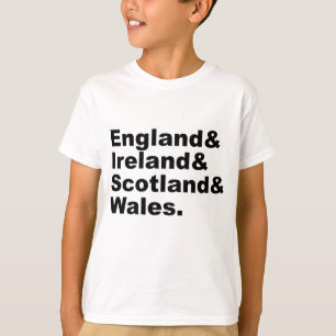 United Kingdom   England Ireland Scotland Wales T-Shirt