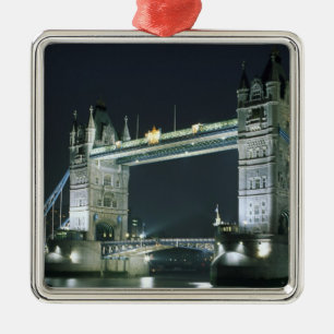 United Kingdom, England, London, Tower Bridge. Metal Tree Decoration