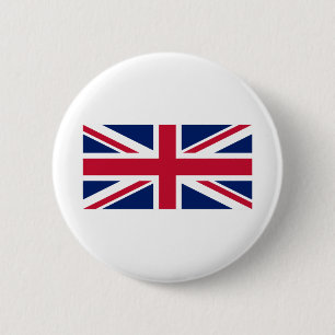 United Kingdom Flag 6 Cm Round Badge