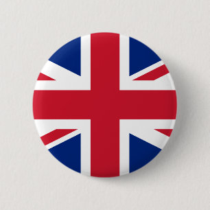 United Kingdom Flag 6 Cm Round Badge