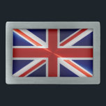 United Kingdom Flag Belt Buckle<br><div class="desc">United Kingdom Flag. Design is available on other products.</div>