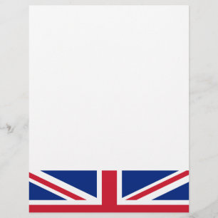 United Kingdom flag Customised Letterhead