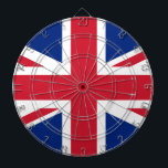 United Kingdom flag Dartboard<br><div class="desc">United Kingdom flag</div>
