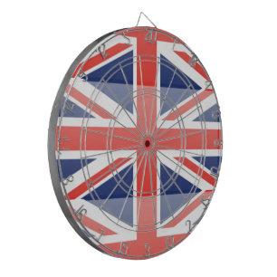 United Kingdom Flag Dartboard