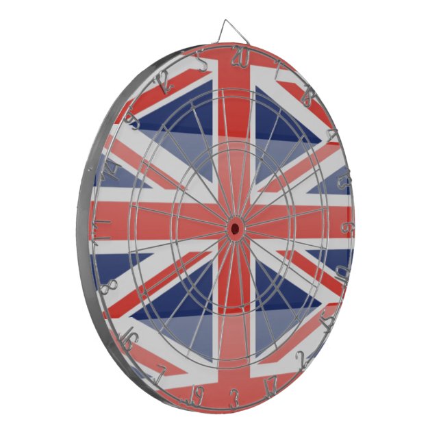 United Kingdom Flag Dartboard (Front Left)