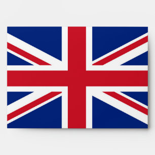United Kingdom flag Envelope