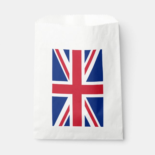 United Kingdom flag Favour Bags (Front)