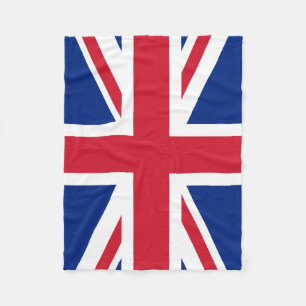 United Kingdom flag Fleece Blanket