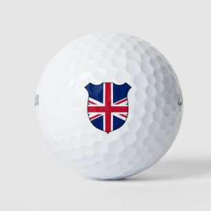 United Kingdom Flag Grand Patriotic Golf Balls