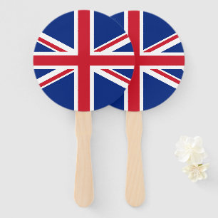 United Kingdom flag Hand Fan