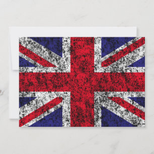 united kingdom flag invitation