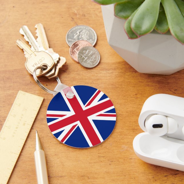 United Kingdom flag Key Ring (Desk)