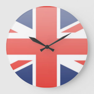 United Kingdom Flag Large Clock