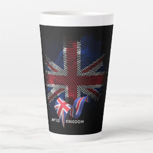 United Kingdom Flag Latte Mug