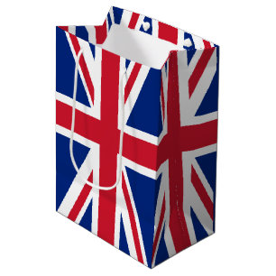 United Kingdom flag Medium Gift Bag