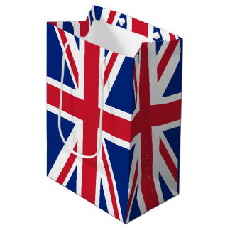 United Kingdom flag Medium Gift Bag