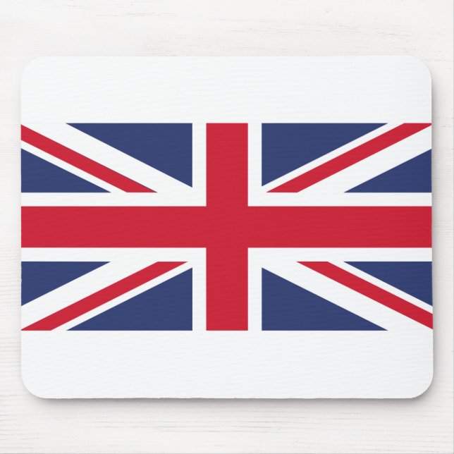 United Kingdom Flag Mouse Pad (Front)