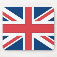 United Kingdom Flag Mouse Pad
