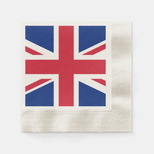 United Kingdom flag Napkin