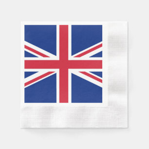 United Kingdom flag Napkin