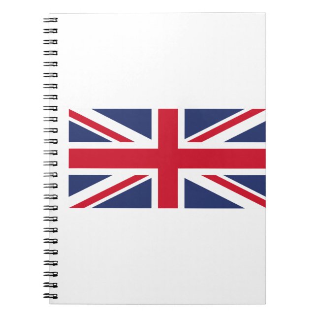 United Kingdom Flag Notebook (Front)