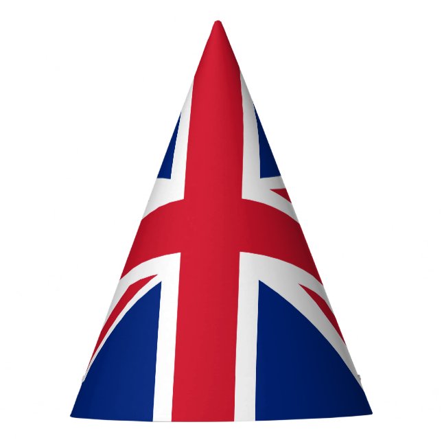 United Kingdom Flag Party Hat (Front)