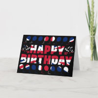 United Kingdom Flag Patriotic Birthday
