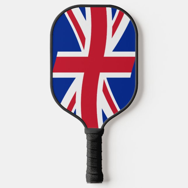 United Kingdom flag Pickleball Paddle (Front)