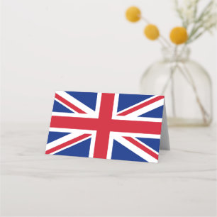 United Kingdom flag Place Card
