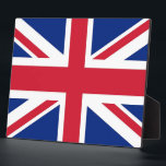 United Kingdom Flag Plaque<br><div class="desc">Celebrate your love for the United Kingdom with our exclusive plaque featuring the flag of the UK! Crafted with meticulous attention to detail, this plaque is more than just a decorative piece; it’s a tribute to the United Kingdom’s rich heritage and cultural pride. The elegant design prominently displays the iconic...</div>