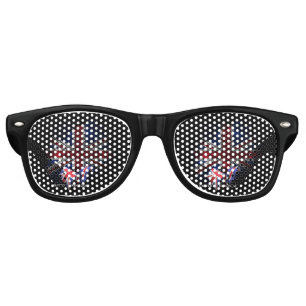United Kingdom Flag Retro Sunglasses