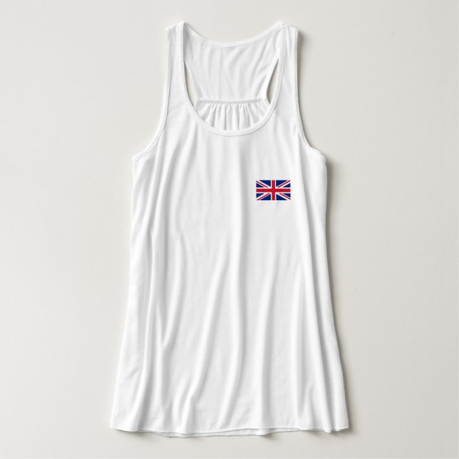 United Kingdom flag Singlet (Design Front)