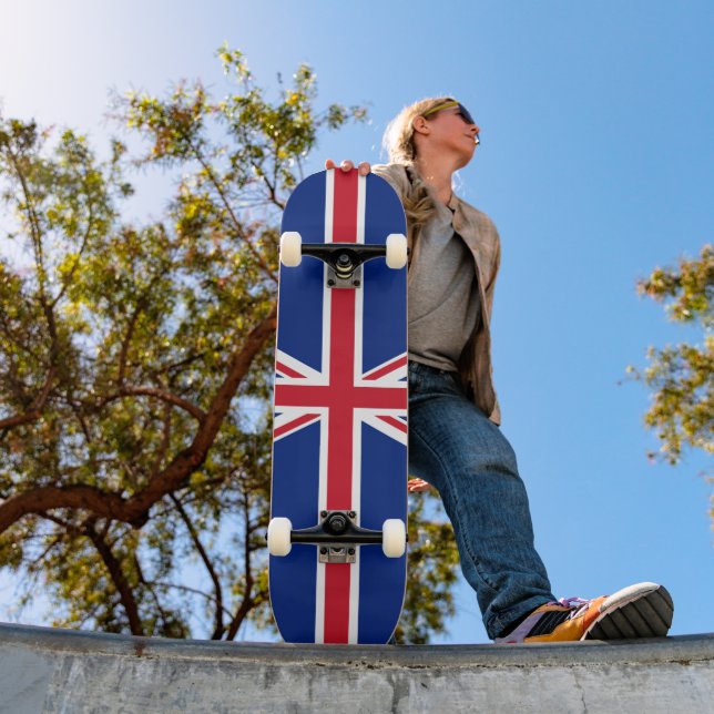United Kingdom flag Skateboard (Outdoor 1)