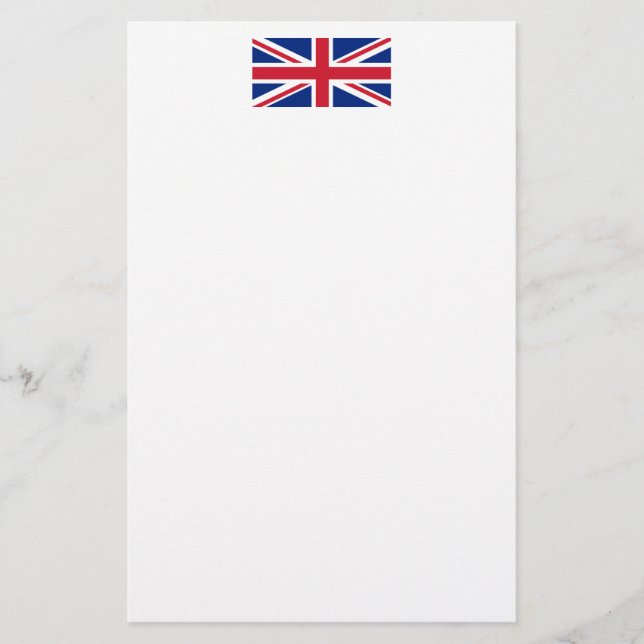 United Kingdom flag Stationery (Front)