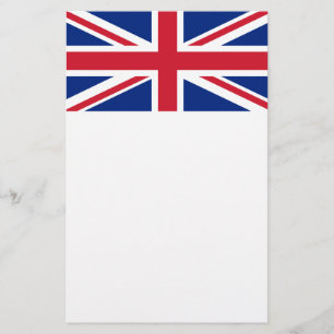 United Kingdom flag Stationery