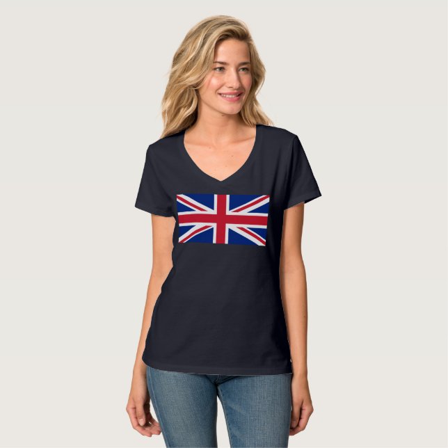 United Kingdom flag T-Shirt (Front Full)