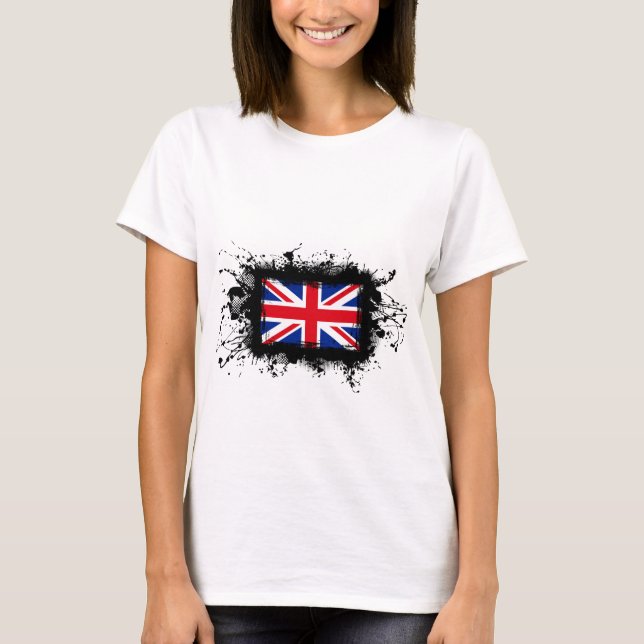 United Kingdom Flag T-Shirt (Front)