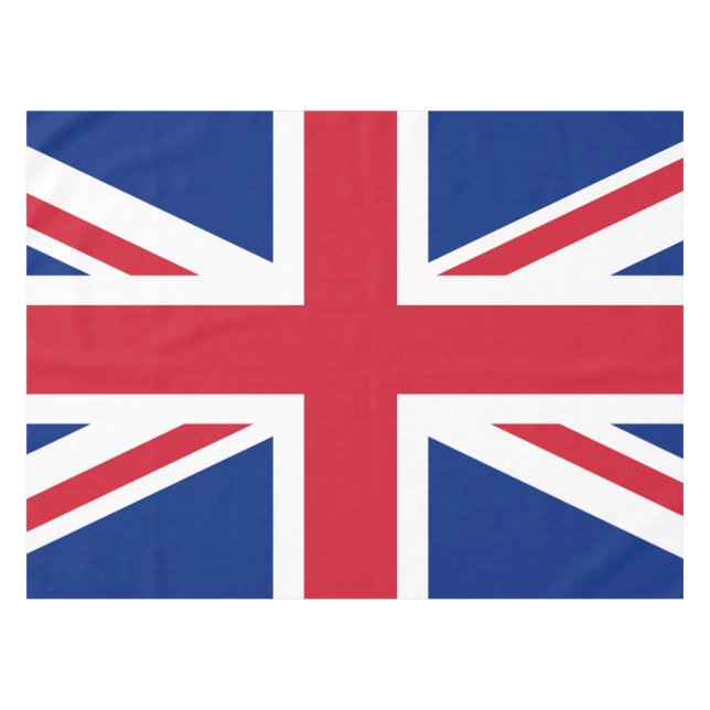 United Kingdom flag Tablecloth (Front (Horizontal))
