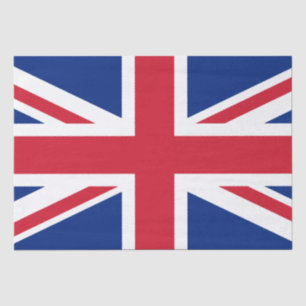 United Kingdom flag Tissue Paper