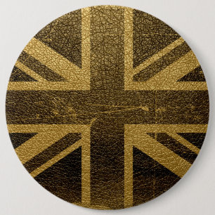 United Kingdom Flag Vintage #2 6 Cm Round Badge