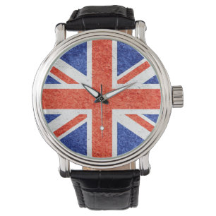 United Kingdom Flag Vintage 2 Watch