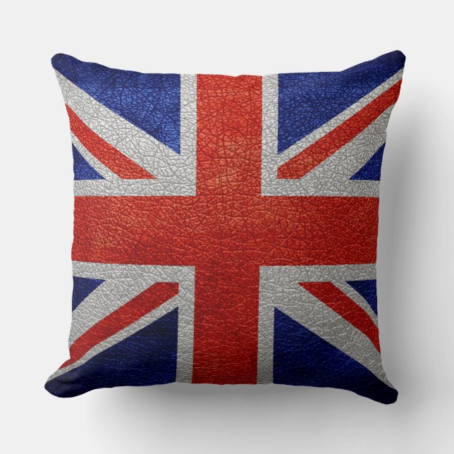 United Kingdom Flag Vintage Cushion (Front)
