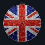 United Kingdom Flag Vintage Dartboard<br><div class="desc">United Kingdom Flag Vintage. Design is available on other products.</div>
