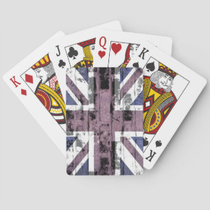 United Kingdom Flag Vintage Playing Cards