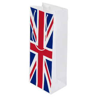 United Kingdom flag Wine Gift Bag