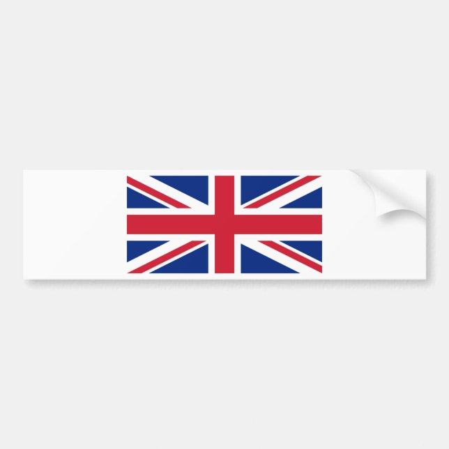 United Kingdom GB Bumper Sticker (Front)