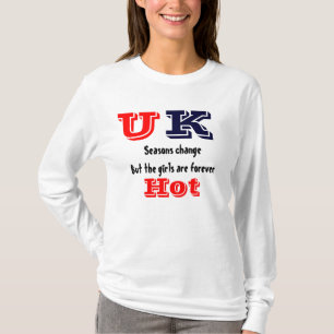 United kingdom hot girls t-shirts