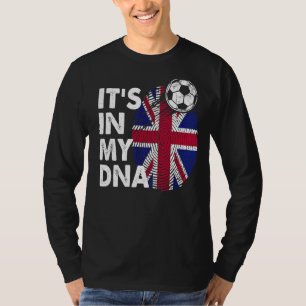 United Kingdom In My Dna British Flag Team Uk T-Shirt