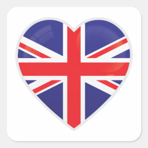 United Kingdom Love Icon Sticker