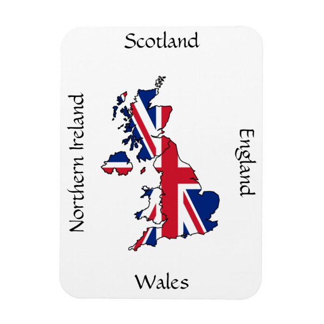 United Kingdom magnet (Vertical)
